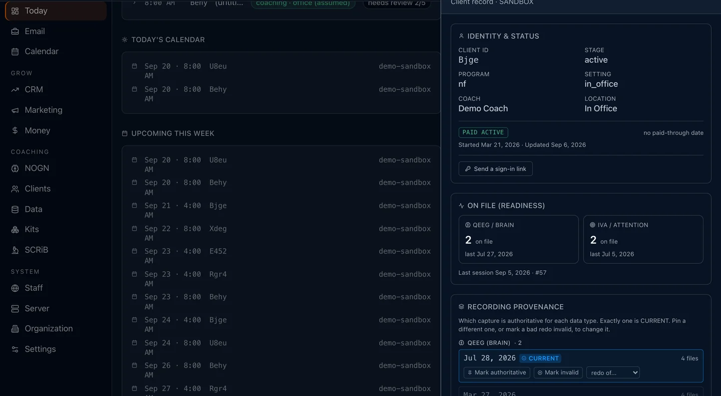 mnemo screenshot
